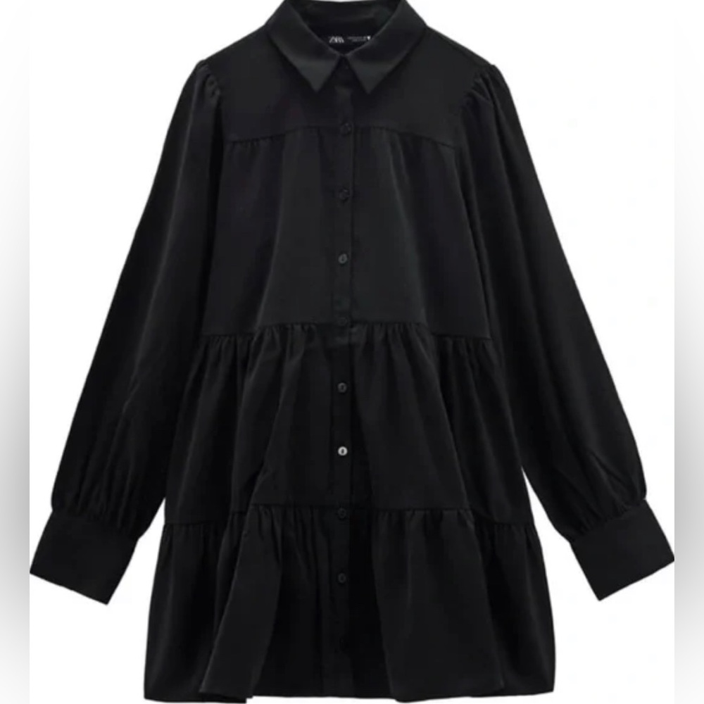 Zara Babydoll Shirtdress